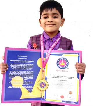 YOUNGEST & FASTEST TIME TAKEN TO SOLVE THE FOURTH POWER OF A TWO DIGIT NUMBER