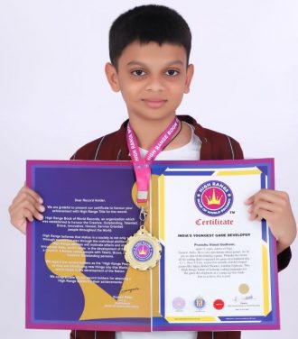 INDIA’S YOUNGEST GAME DEVELOPER